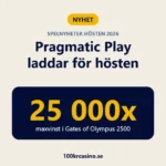 Pragmatic Play hösten 2026: Gates of Olympus 2500 med maxvinst 25 000x